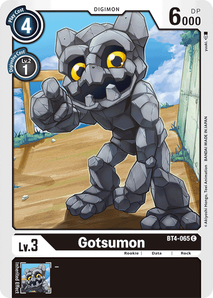 Gotsumon [BT4-065] [Great Legend] (ONLINE ORDER ONLY)