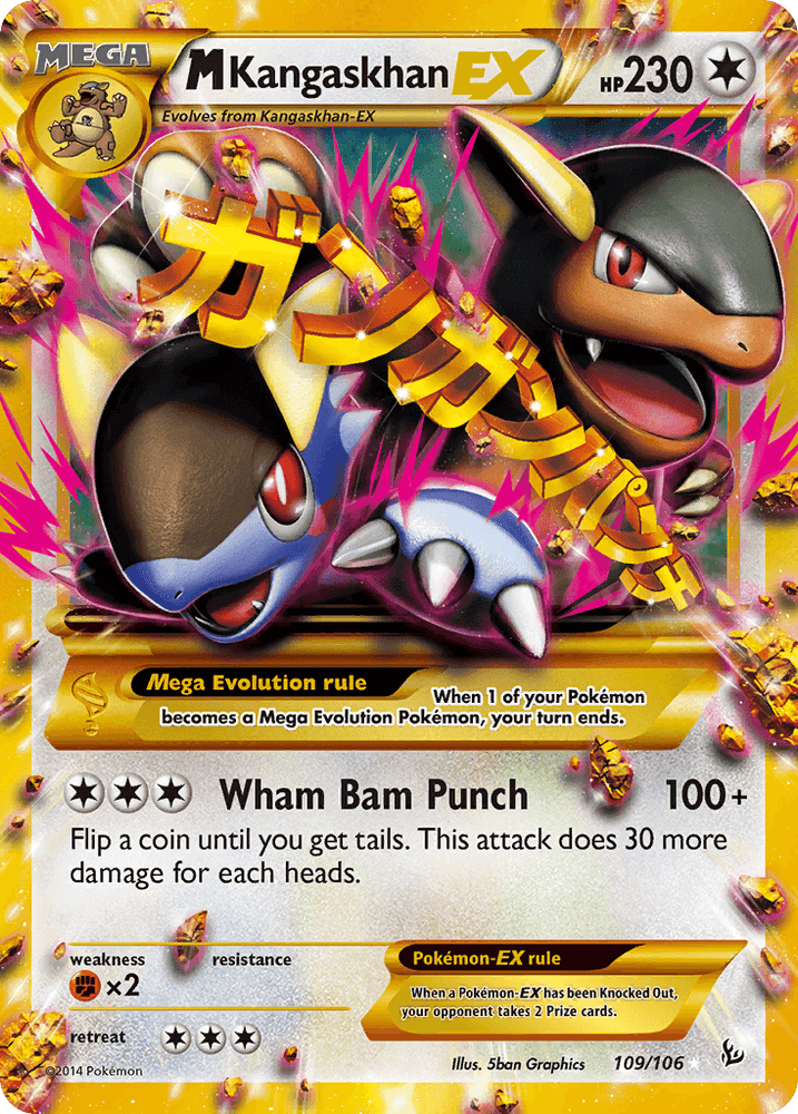 M Kangaskhan EX (109/106) [XY: Flashfire] (Online Only)