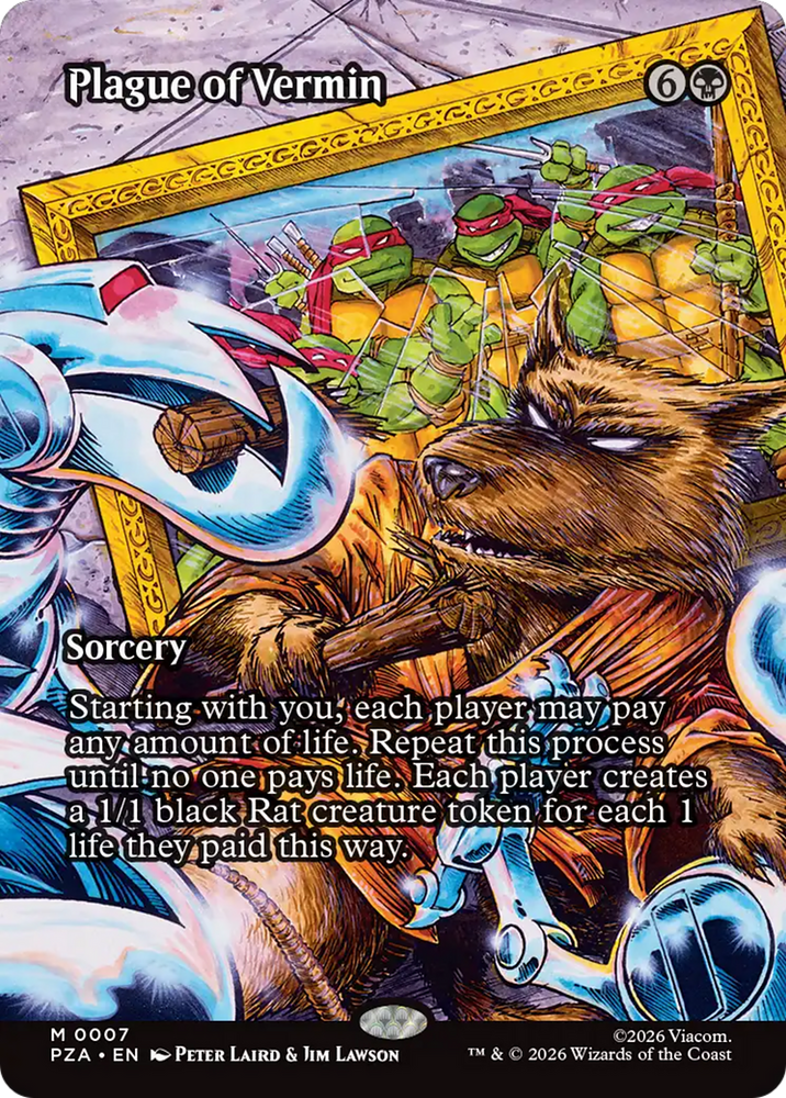 Plague of Vermin (Borderless) [Teenage Mutant Ninja Turtles Eternal-Legal]