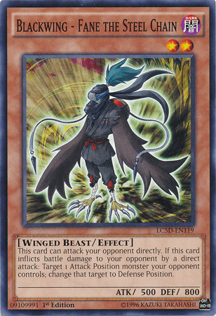 Blackwing - Fane the Steel Chain [LC5D-EN119] Common (ONLINE ORDER ONLY)