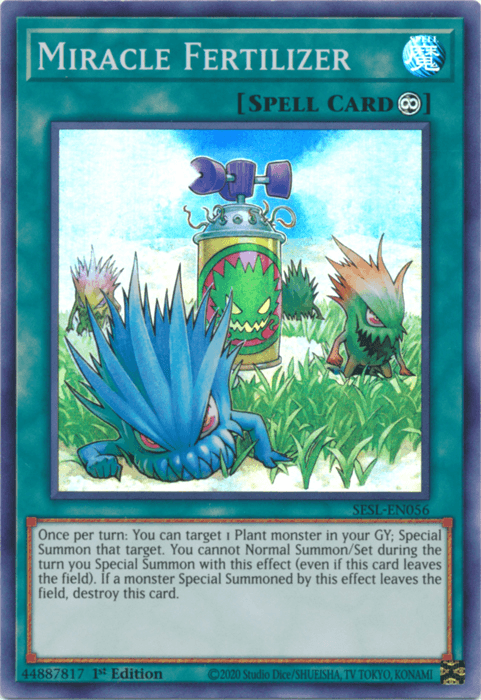Miracle Fertilizer [SESL-EN056] Super Rare (ONLINE ORDER ONLY)