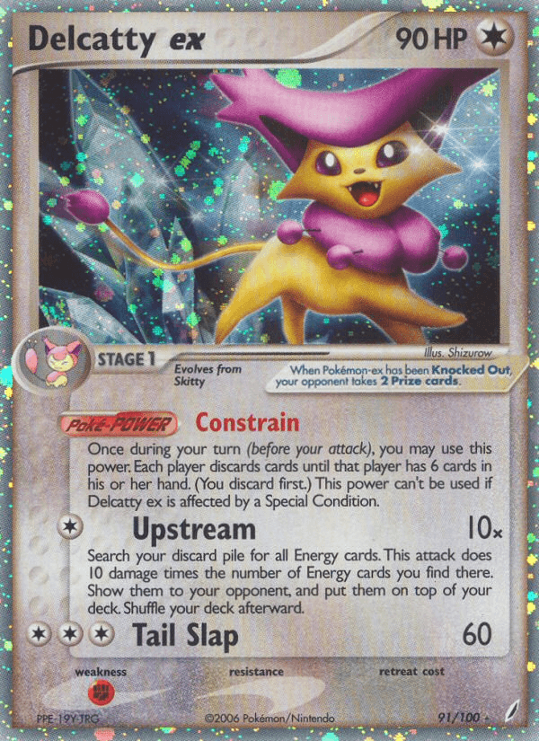 Delcatty ex (91/100) [EX: Crystal Guardians] (Online Only)