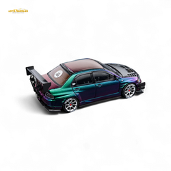 Findclassically Mitsubishi Lancer Evolution IX Chameleon With Carbon Bonnet 1:64 (ONLINE ORDER ONLY)