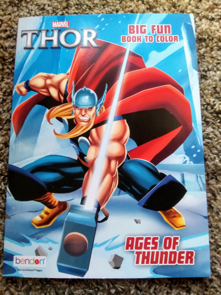 Marvel Thor Big Fun Coloring Book (ONLINE ORDER ONLY)