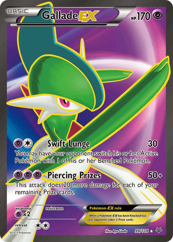Gallade EX (99/108) [XY: Roaring Skies] (Online Only)