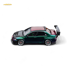 Findclassically Mitsubishi Lancer Evolution IX Chameleon With Carbon Bonnet 1:64 (ONLINE ORDER ONLY)