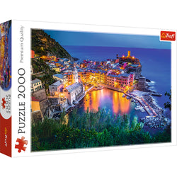 Trefl Red Vernazza at Dusk 2000 Piece Puzzle (ONLINE ORDER ONLY)