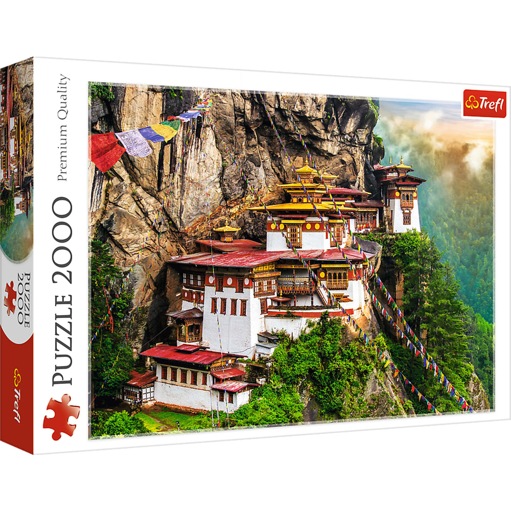 Trefl Red Tiger's Nest, Bhutan 2000 Piece Puzzle (ONLINE ORDER ONLY)
