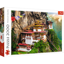 Trefl Red Tiger's Nest, Bhutan 2000 Piece Puzzle (ONLINE ORDER ONLY)