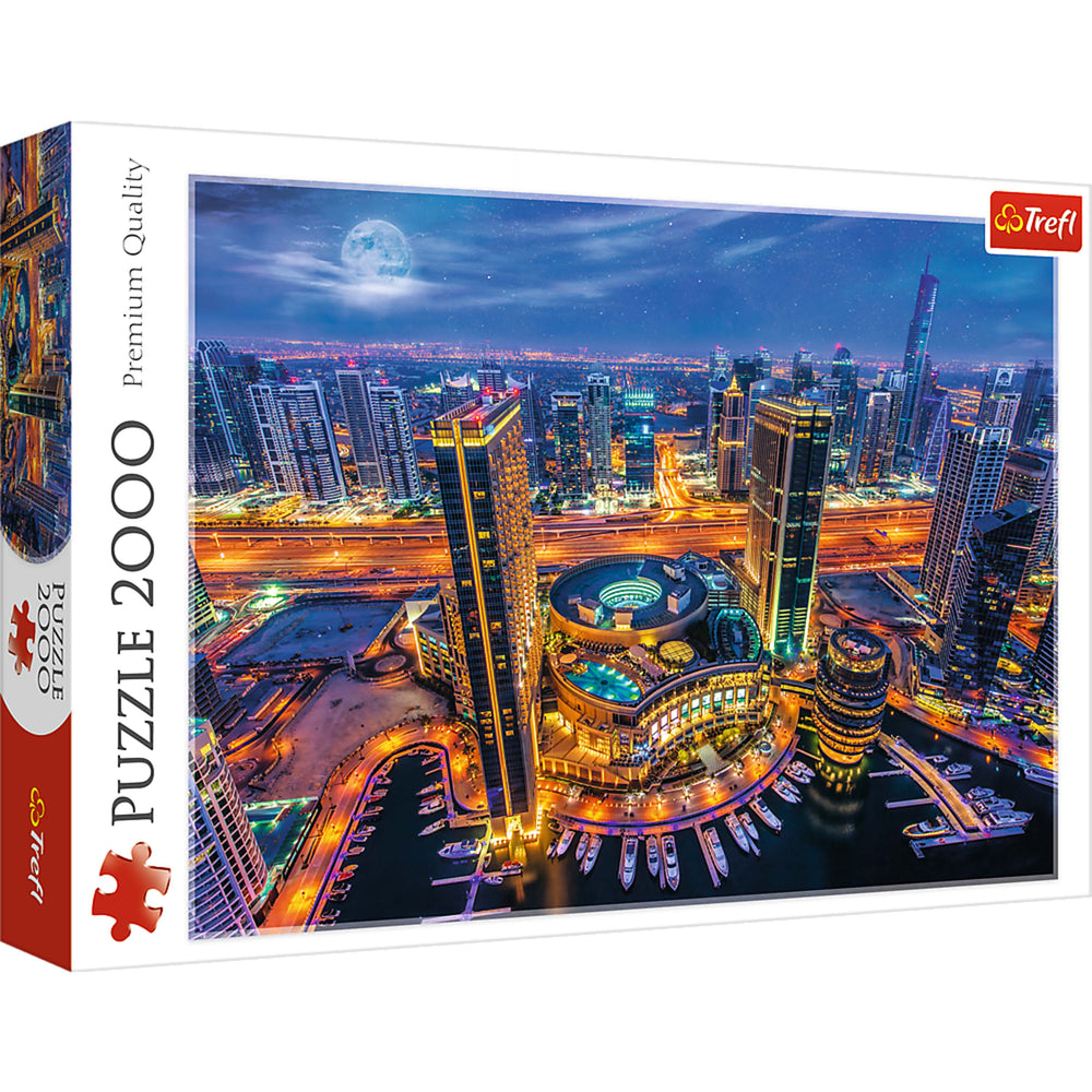 Trefl Red Lights of Dubai 2000 Piece Puzzle (ONLINE ORDER ONLY)