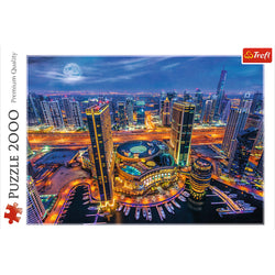 Trefl Red Lights of Dubai 2000 Piece Puzzle (ONLINE ORDER ONLY)
