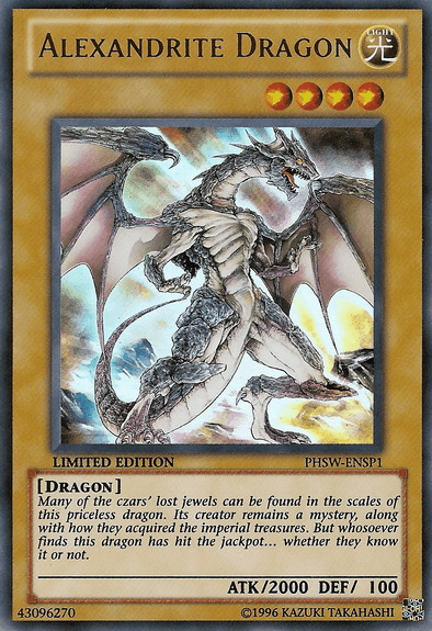 Alexandrite Dragon [PHSW-ENSP1] Ultra Rare (ONLINE ORDER ONLY)