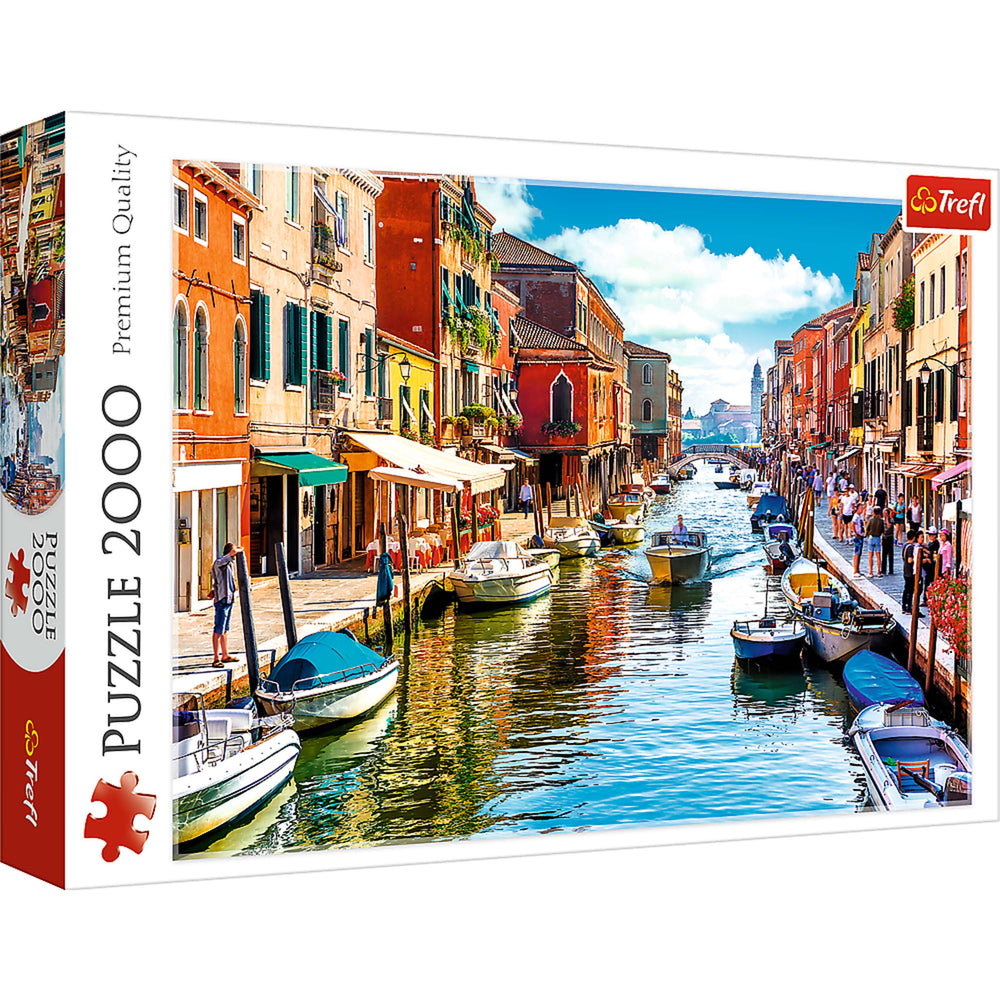 Trefl Red Murano Island, Venice 2000 Piece Puzzle (ONLINE ORDER ONLY)