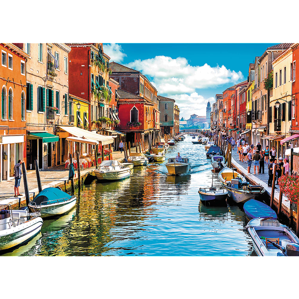 Trefl Red Murano Island, Venice 2000 Piece Puzzle (ONLINE ORDER ONLY)