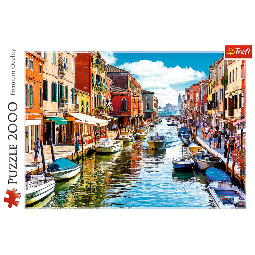Trefl Red Murano Island, Venice 2000 Piece Puzzle (ONLINE ORDER ONLY)