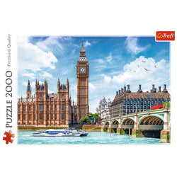 Trefl Red Big Ben, London, England 2000 Piece Puzzle (ONLINE ORDER ONLY)