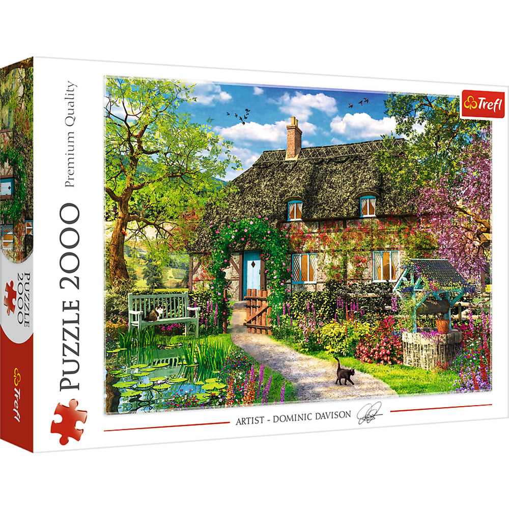 Trefl Red Country Cottage 2000 Piece Puzzle (ONLINE ORDER ONLY)