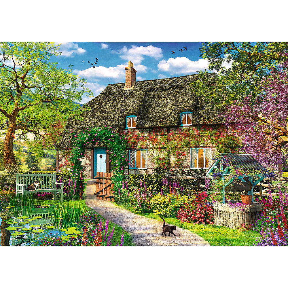 Trefl Red Country Cottage 2000 Piece Puzzle (ONLINE ORDER ONLY)