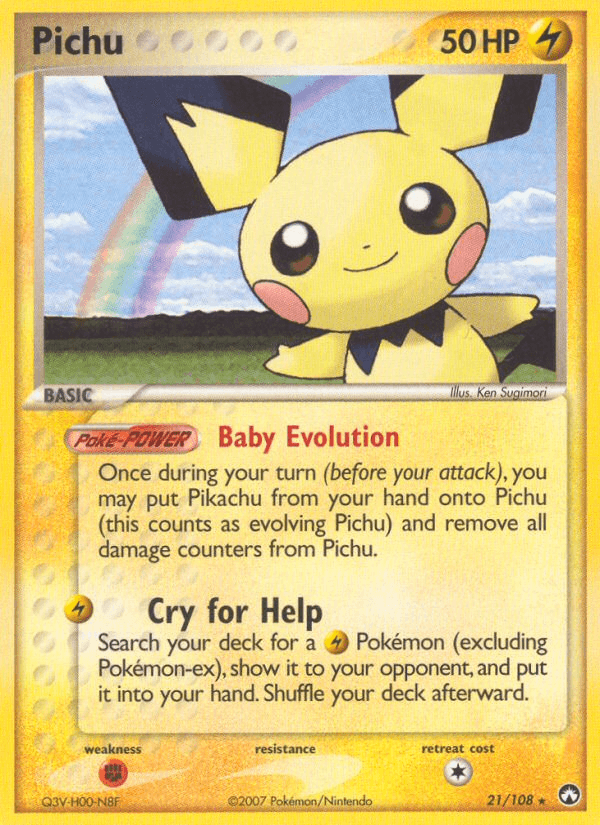 Pichu (21/108) [EX: Power Keepers] (Online Only)