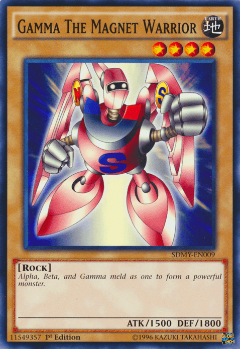 Gamma The Magnet Warrior [SDMY-EN009] Common (ONLINE ORDER ONLY)
