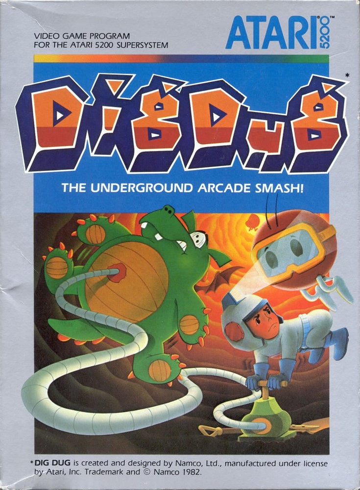 Dig Dug (Atari 5200) (Online Order Only)