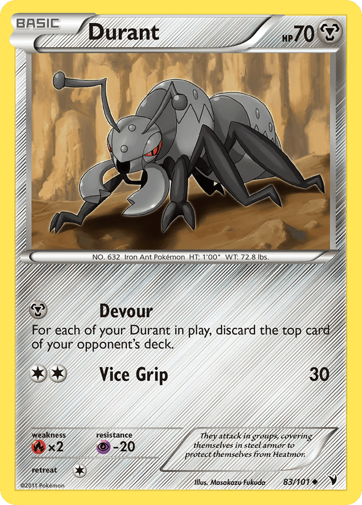 Durant (83/101) [Black & White: Noble Victories] (Online Only)