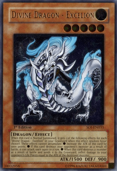 Divine Dragon - Excelion (UTR) [SOI-EN033] Ultimate Rare (ONLINE ORDER ONLY)