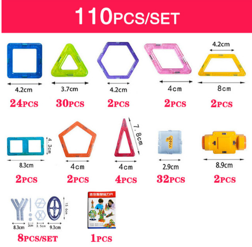 Mini Magnetic Piece Set (ONLINE ORDER ONLY)