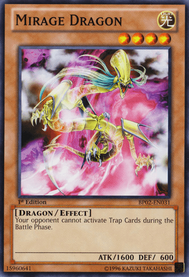 Mirage Dragon [BP02-EN031] Mosaic Rare (ONLINE ORDER ONLY)