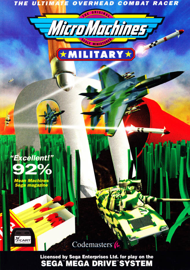 Micro Machines: Military (Sega Genesis) (ONLINE ORDER ONLY)