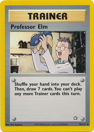 Professor Elm (96/111) [Neo Genesis Unlimited] (Online Only)