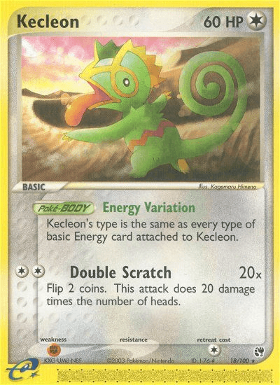 Kecleon (18/100) [EX: Sandstorm] (Online Only)