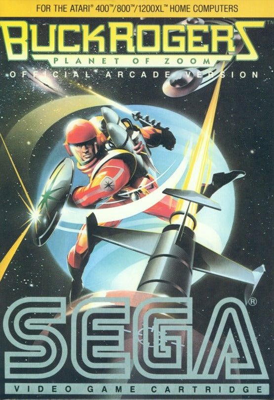 Buck Rogers: Planet of Zoom (Atari 400/800) (Online Only)