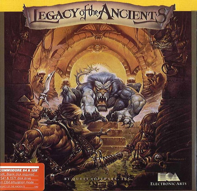 Legacy of the Ancients (Commodore 64) (ONLINE ORDER ONLY)