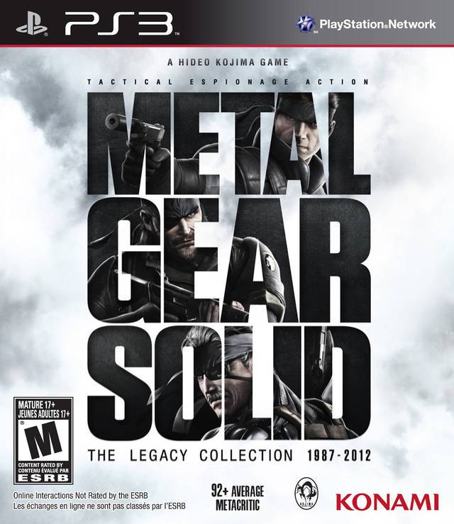 Metal Gear Solid Legacy Collection (Playstation 3) (Online Only)