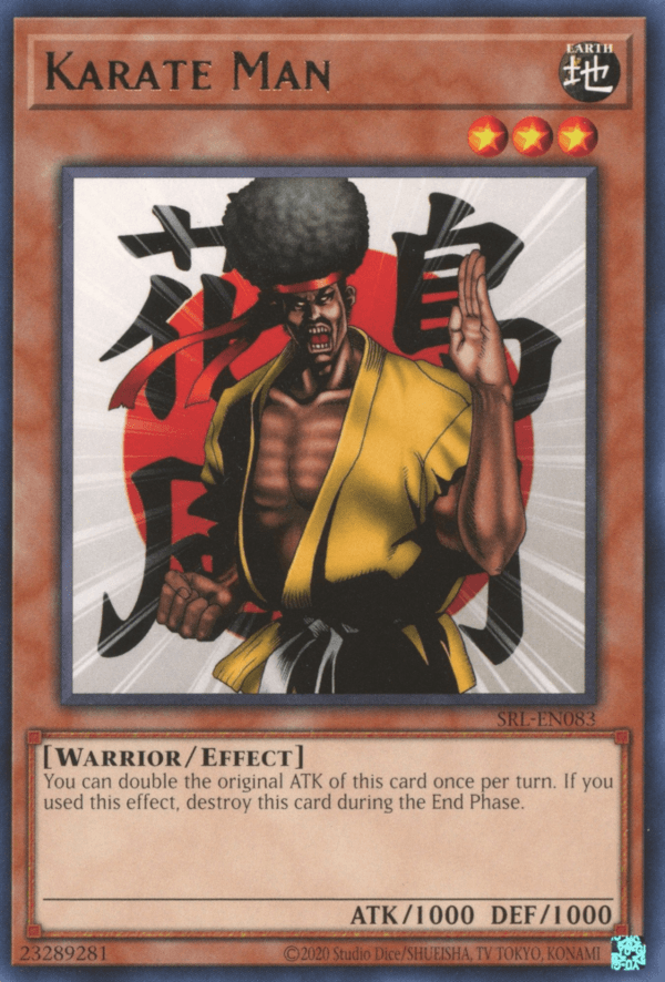 Karate Man [SRL-EN083] Rare (ONLINE ORDER ONLY)