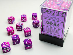 Chessex: Polyhedral Festive Dice sets - 12MM D6 (Online Order Only)