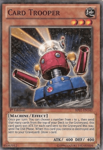 Card Trooper [BP01-EN143] Starfoil Rare (ONLINE ORDER ONLY)
