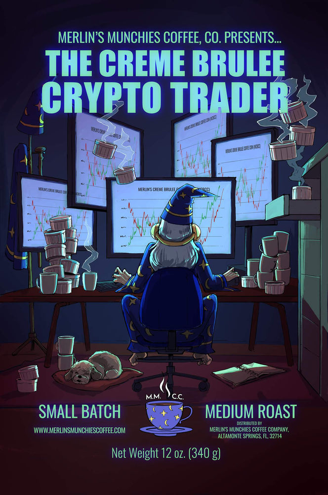 DECAF Creme Brulee Crypto Trader 12 oz (ONLINE ORDER ONLY)