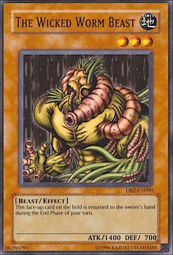 The Wicked Worm Beast [DB2-EN090] Common (ONLINE ORDER ONLY)