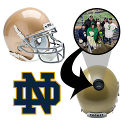 Notre Dame Fighting Irish College Football Collectible Mini Helmet - Picture Inside - FANZ Collectibles (Online Order Only) (ONLINE ORDER ONLY)