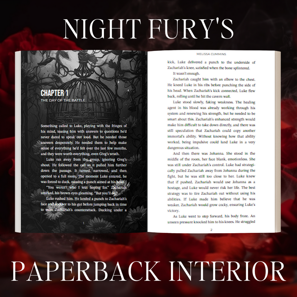 Night Fury Paperback (Online Order Only)