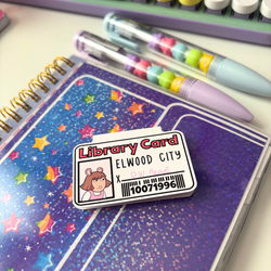 Miss Read's Library Card| Magnetic Bookmark (ONLINE ORDER ONLY)