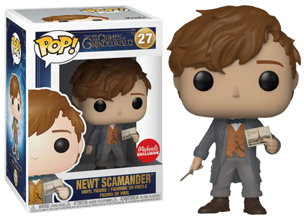 Newt Scamander (Postcard, Fantastic Beasts) 27 - Michaels Exclusive (Online Order Only)