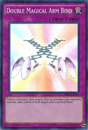 Double Magical Arm Bind [DRL2-EN015] Super Rare (ONLINE ORDER ONLY)