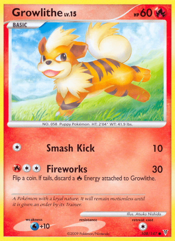 Growlithe (108/147) [Platinum: Supreme Victors] (Online Only)
