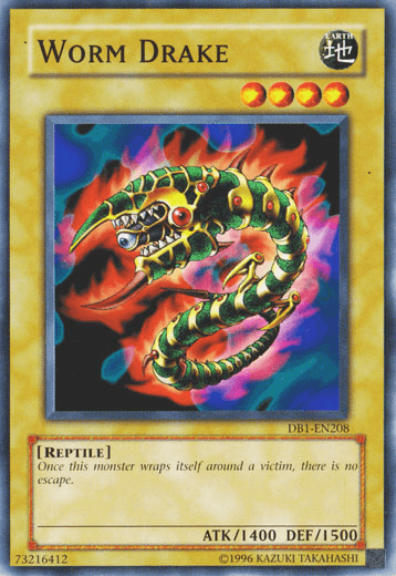 Worm Drake [DB1-EN208] Common (ONLINE ORDER ONLY)