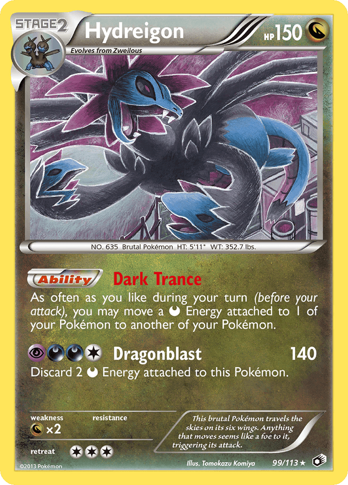 Hydreigon (99/113) [Black & White: Legendary Treasures] (Online Only)