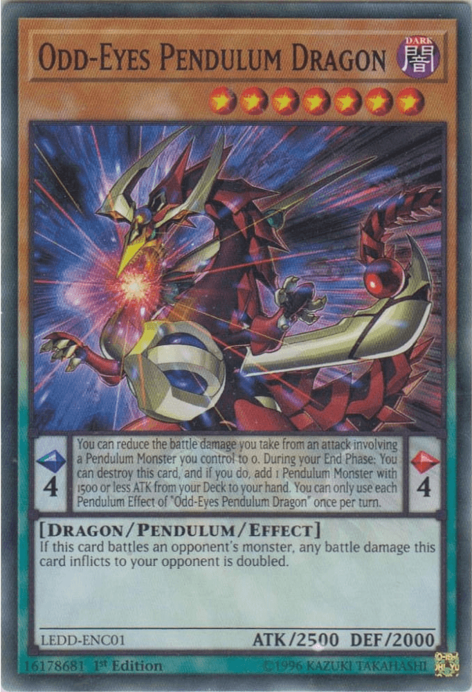 Odd-Eyes Pendulum Dragon [LEDD-ENC01] Common (ONLINE ORDER ONLY)