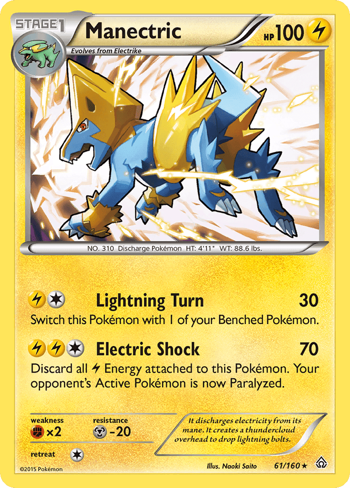 Manectric (61/160) [XY: Primal Clash] (Online Only)